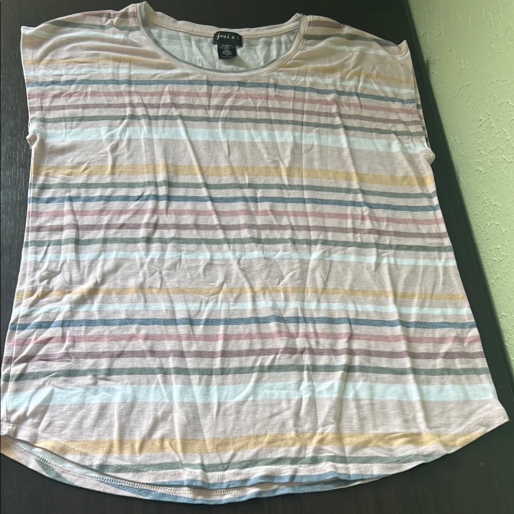 Joei & i large Women's Striped Multicolor Top